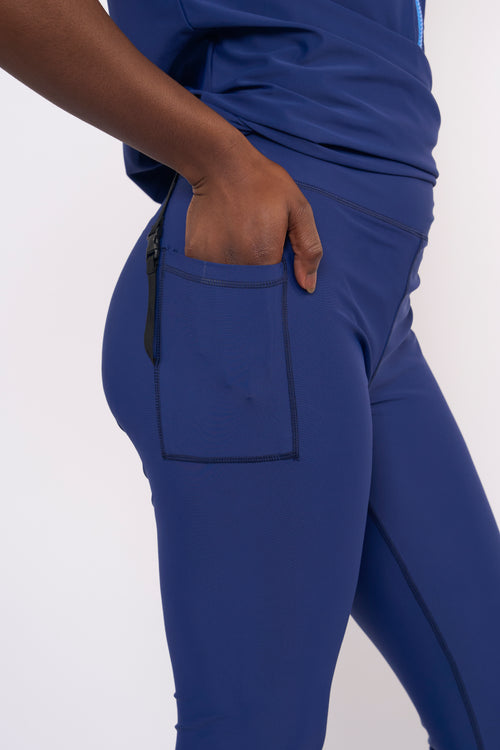 CHAY Blue Motion Burkini Set - Sport T-Shirt & Legging