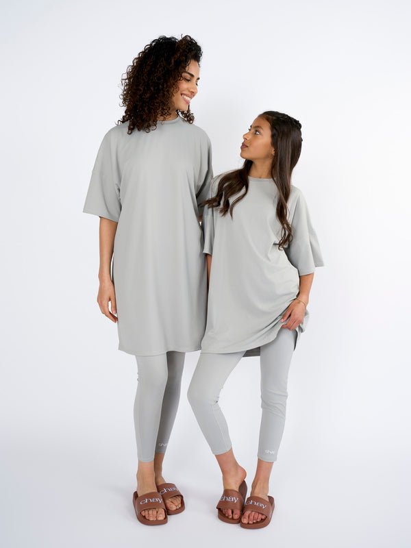 CHAY SeaActive set - sport T-shirt & Legging  - Burkini - Grey