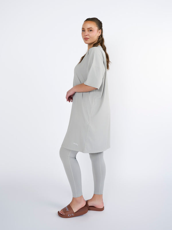 CHAY SeaActive set - sport T-shirt & Legging  - Burkini - Grey