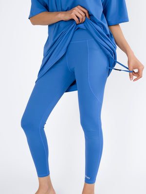 CHAY SeaActive Kids Set - sport T-shirt & Legging - Ocean Blue