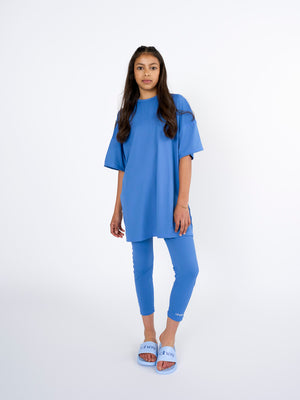CHAY SeaActive Kids Set - sport T-shirt & Legging - Ocean Blue